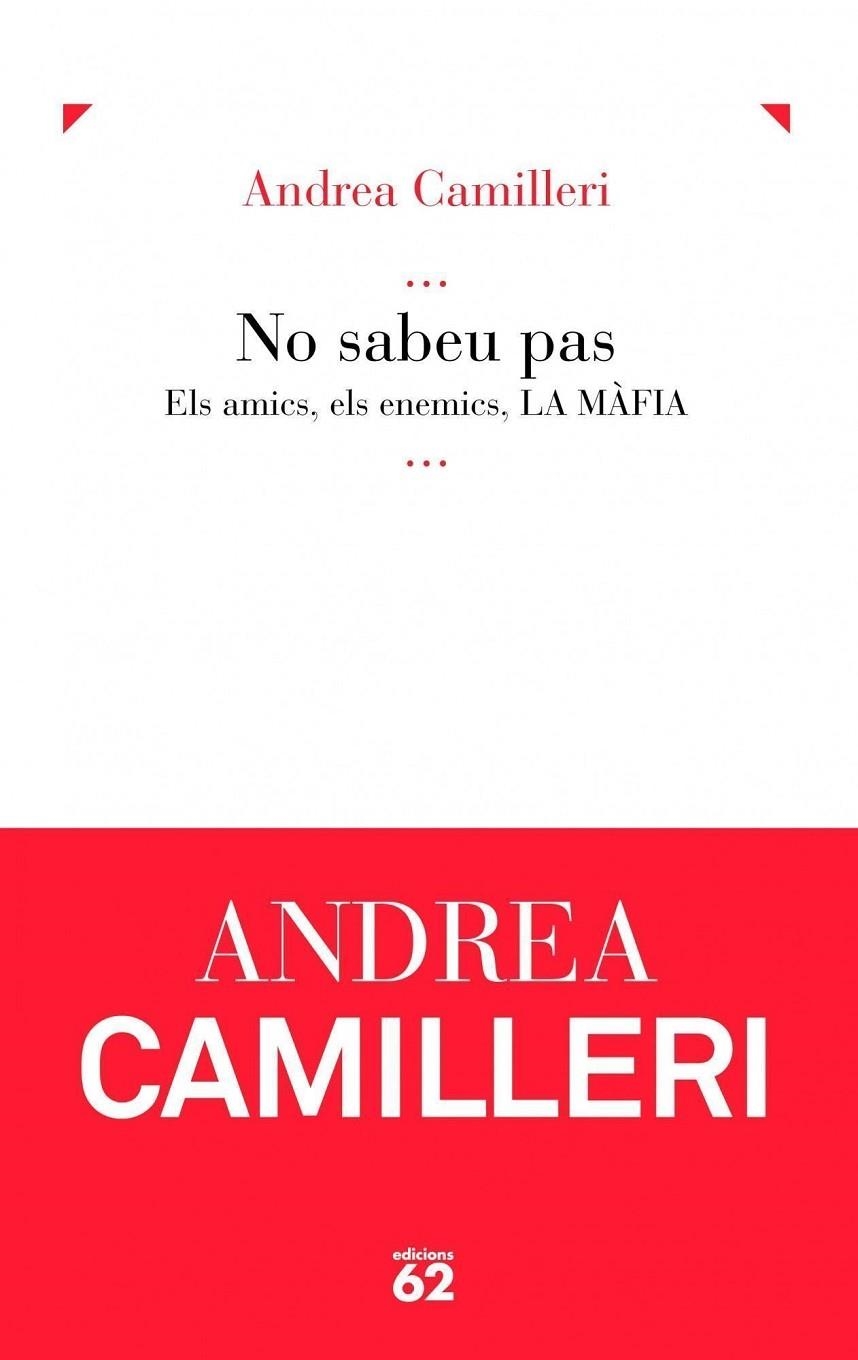 No sabeu pas | 9788429761566 | Camilleri, Andrea | Llibres.cat | Llibreria online en català | La Impossible Llibreters Barcelona