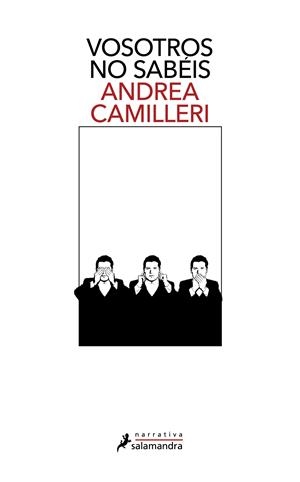 VOSOTROS NO SABEIS | 9788498381887 | CAMILLERI, ANDREA | Llibres.cat | Llibreria online en català | La Impossible Llibreters Barcelona