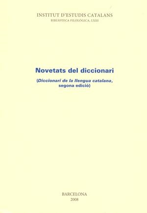 Novetats del diccionari (Diccionari de la llengua catalana, segona ediciño) | 9788492583027 | Diversos autors | Llibres.cat | Llibreria online en català | La Impossible Llibreters Barcelona
