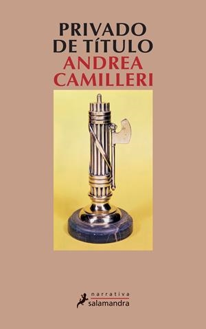 PRIVADO DE TITULO | 9788498380774 | CAMILLERI, ANDREA | Llibres.cat | Llibreria online en català | La Impossible Llibreters Barcelona