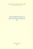Documents de la secció filològica IV | 9788472836655 | Diversos autors | Llibres.cat | Llibreria online en català | La Impossible Llibreters Barcelona