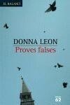 Proves falses | 9788429755794 | Leon, Donna | Llibres.cat | Llibreria online en català | La Impossible Llibreters Barcelona