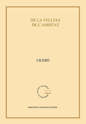 DE LA VELLESA DE L'AMISTAT | 9788484154495 | CICERO | Llibres.cat | Llibreria online en català | La Impossible Llibreters Barcelona
