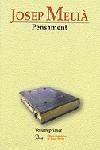 Pensament. Volum primer | 9788484372806 | Melià i Pericàs, Josep | Llibres.cat | Llibreria online en català | La Impossible Llibreters Barcelona