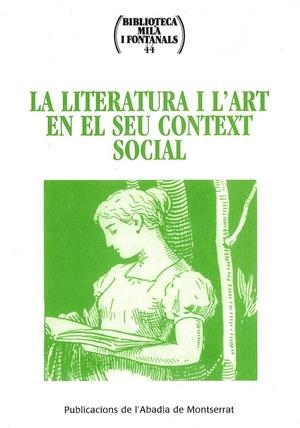 La literatura i l'art en el seu context social | 9788484155300 | Diversos autors | Llibres.cat | Llibreria online en català | La Impossible Llibreters Barcelona