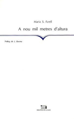 A nou mil metres d'altura | 9788479354084 | Farell, Maria S. | Llibres.cat | Llibreria online en català | La Impossible Llibreters Barcelona