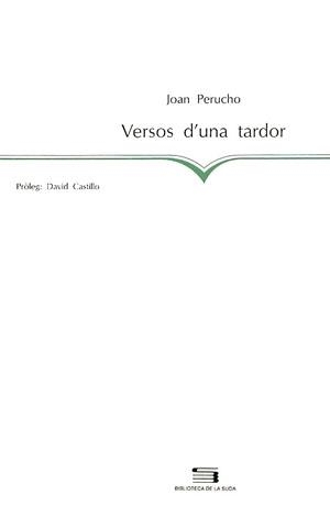 Versos d'una tardor | 9788479352776 | Peucho, Joan | Llibres.cat | Llibreria online en català | La Impossible Llibreters Barcelona