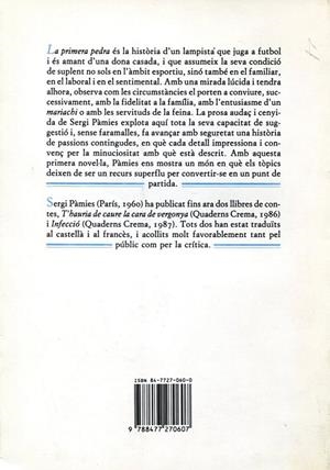 La primera pedra | 9788477270607 | Pàmies, Sergi | Llibres.cat | Llibreria online en català | La Impossible Llibreters Barcelona