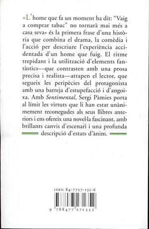 Sentimental | 9788477271352 | Pàmies, Sergi | Llibres.cat | Llibreria online en català | La Impossible Llibreters Barcelona