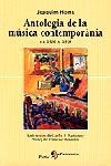 Antologia de la música contemporània del 1900 al 1959 | 9788473066471 | Homs Oller, Joaquim | Llibres.cat | Llibreria online en català | La Impossible Llibreters Barcelona