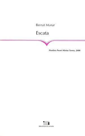 Escata | 9788479357788 | Munar, Bernat | Llibres.cat | Llibreria online en català | La Impossible Llibreters Barcelona