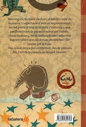 El domador de paraules.Poesia incompleta de Miquel Desclot | 9788424644703 | Miquel Desclot | Llibres.cat | Llibreria online en català | La Impossible Llibreters Barcelona