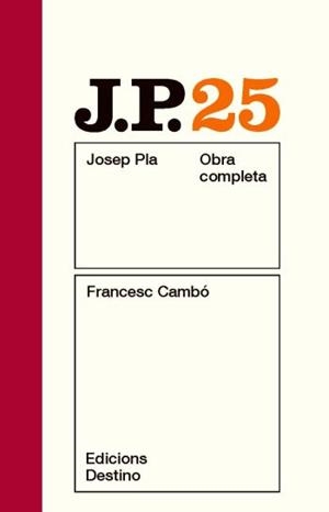 Francesc Cambó. Obra completa vol 25 | 9788497101653 | Pla, Josep | Llibres.cat | Llibreria online en català | La Impossible Llibreters Barcelona