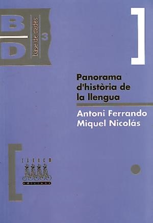 Panorama d'història de la llengua | 9788481310382 | Ferrando i Roig, Antoni ; Nicolás i Amorós, Miquel | Llibres.cat | Llibreria online en català | La Impossible Llibreters Barcelona