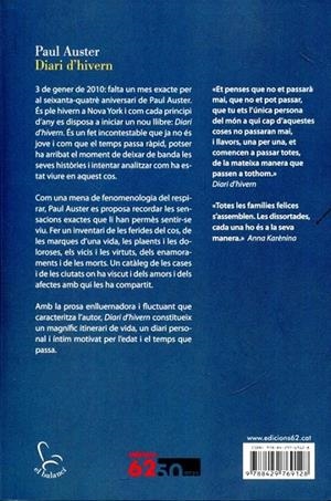Diari d'hivern | 9788429769128 | Auster, Paul | Llibres.cat | Llibreria online en català | La Impossible Llibreters Barcelona
