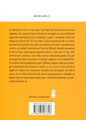 La meva vida | 9788495587848 | Txèkhov, Anton | Llibres.cat | Llibreria online en català | La Impossible Llibreters Barcelona