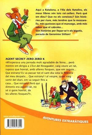 Agent secret Zero Zero K | 9788499323800 | Stilton, Geronimo | Llibres.cat | Llibreria online en català | La Impossible Llibreters Barcelona