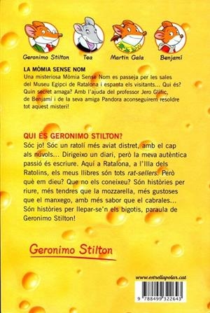 La mòmia sense nom | 9788499322643 | Geronimo Stilton | Llibres.cat | Llibreria online en català | La Impossible Llibreters Barcelona