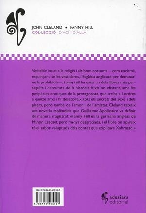 Fanny Hill | 9788492405527 | Cleland, John | Llibres.cat | Llibreria online en català | La Impossible Llibreters Barcelona