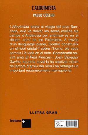 L'alquimista (lectura +) | 9788429767292 | Coelho, Paulo | Llibres.cat | Llibreria online en català | La Impossible Llibreters Barcelona