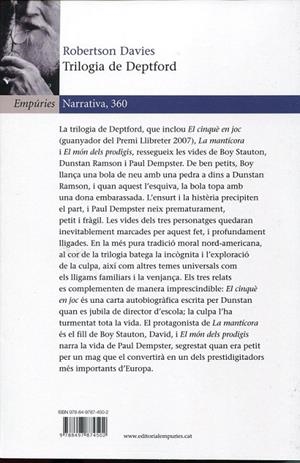 Trilogia de Deptford | 9788497874502 | Robertson, Davies | Llibres.cat | Llibreria online en català | La Impossible Llibreters Barcelona