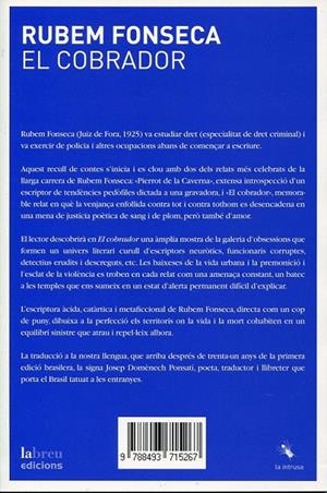 El cobrador | 9788493715267 | Fonseca, Rubem | Llibres.cat | Llibreria online en català | La Impossible Llibreters Barcelona