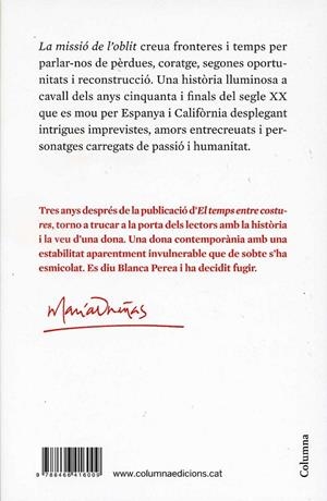 La missió de l'oblit | 9788466416009 | Dueñas, María | Llibres.cat | Llibreria online en català | La Impossible Llibreters Barcelona