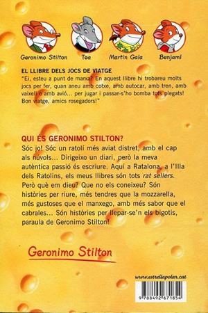 Geronimo Stilton El llibre dels jocs de viatge | 9788492671854 | Stilton, Geronimo | Llibres.cat | Llibreria online en català | La Impossible Llibreters Barcelona
