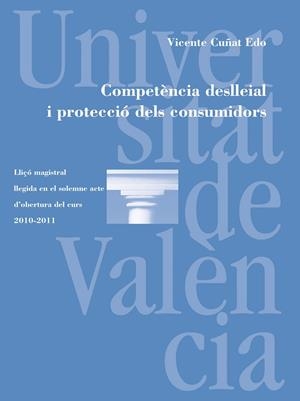 Competència deslleial i protecció dels consumidors | 9788437082783 | Cuñat Edo, Vicente | Llibres.cat | Llibreria online en català | La Impossible Llibreters Barcelona