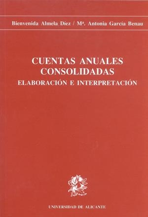 Cuentas anuales consolidadas. Elaboración e interpretación | 9788479080846 | Almela Díez, B.;García Benau, M. A. | Llibres.cat | Llibreria online en català | La Impossible Llibreters Barcelona