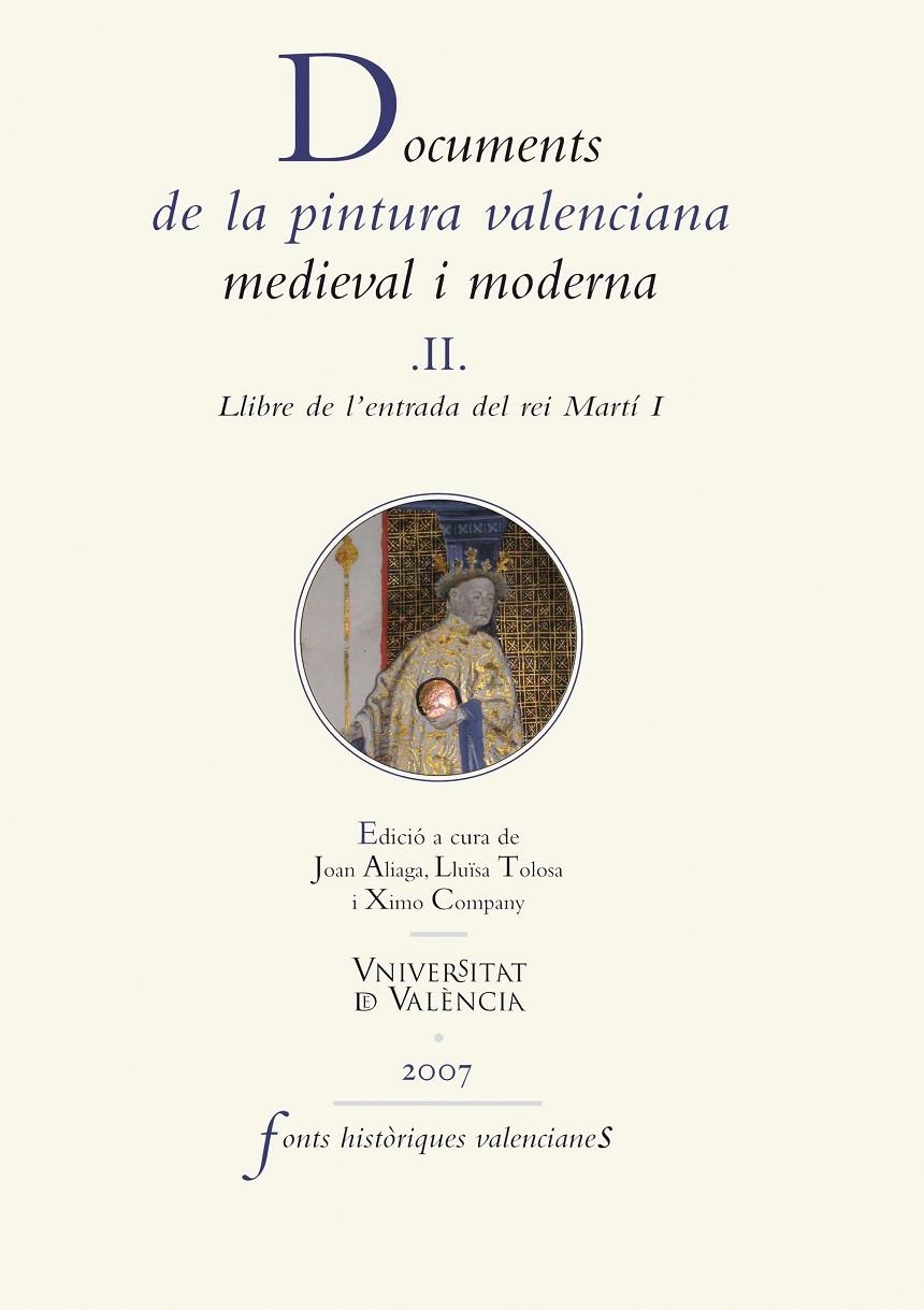 Documents de la pintura valenciana medieval i moderna II. | 9788437087139 | I, Martí | Llibres.cat | Llibreria online en català | La Impossible Llibreters Barcelona