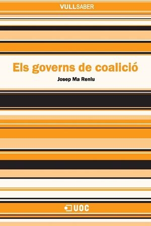Els governs de coalició | 9788497888936 | Reniu, Josep Ma | Llibres.cat | Llibreria online en català | La Impossible Llibreters Barcelona