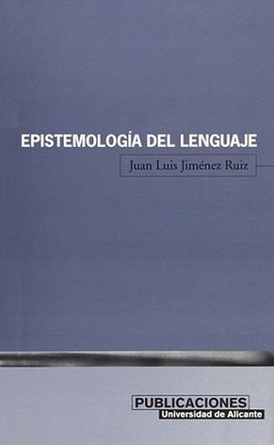 Epistemología del lenguaje | 9788479085315 | Jiménez Ruiz, J. L. | Llibres.cat | Llibreria online en català | La Impossible Llibreters Barcelona