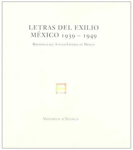 Letras del exilio. México 1939-1949 | 9788437041759 | Albiñana, Salvador;Caudet, Francisco;Mancebo Alonso, M. Fernanda | Llibres.cat | Llibreria online en català | La Impossible Llibreters Barcelona