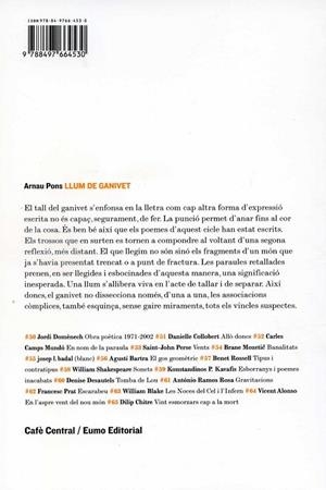 Llum de ganivet | 9788497664530 | Arnau Pons Roig | Llibres.cat | Llibreria online en català | La Impossible Llibreters Barcelona