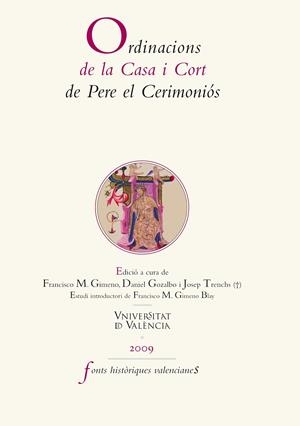 Ordinacions de la Casa i Cort de Pere el Ceremoniós | 9788437082912 | Varios, Autores | Llibres.cat | Llibreria online en català | La Impossible Llibreters Barcelona