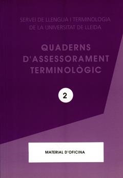 Quaderns d'assessorament terminològic. | 9788488645944 | Varios autores | Llibres.cat | Llibreria online en català | La Impossible Llibreters Barcelona