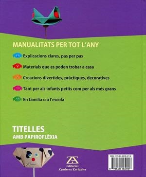 Titelles amb papiroflèxia | 9788484184218 | Six, Maryse | Llibres.cat | Llibreria online en català | La Impossible Llibreters Barcelona
