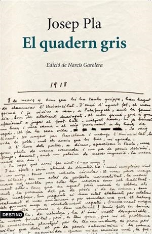 El quadern gris | 9788497102292 | Pla, Josep | Llibres.cat | Llibreria online en català | La Impossible Llibreters Barcelona