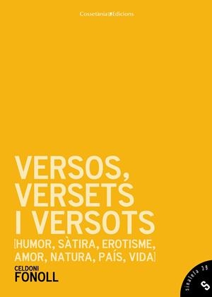 Versos, versets i versots | 9788490342411 | Fonoll, Celdoni | Llibres.cat | Llibreria online en català | La Impossible Llibreters Barcelona