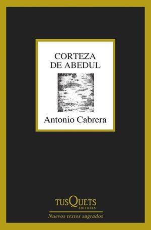 Corteza de abedul | 9788490662892 | Antonio Cabrera | Llibres.cat | Llibreria online en català | La Impossible Llibreters Barcelona
