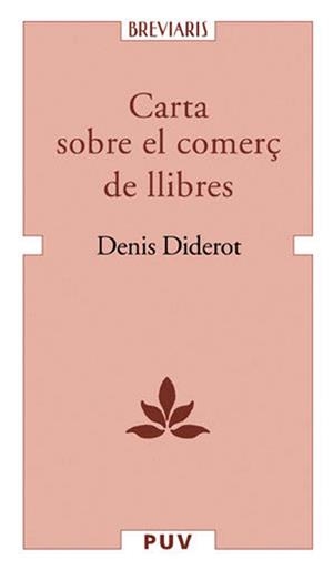 Carta sobre el comerç de llibres | 9788437089560 | Diderot, Denis | Llibres.cat | Llibreria online en català | La Impossible Llibreters Barcelona
