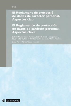 El Reglament de protecció de dades de caràcter personal / El Reglamento de protección de datos de carácter personal | 9788490297858 | VVAA | Llibres.cat | Llibreria online en català | La Impossible Llibreters Barcelona