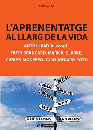 L'aprenentatge al llarg de la vida | 9788490299012 | VVAA | Llibres.cat | Llibreria online en català | La Impossible Llibreters Barcelona