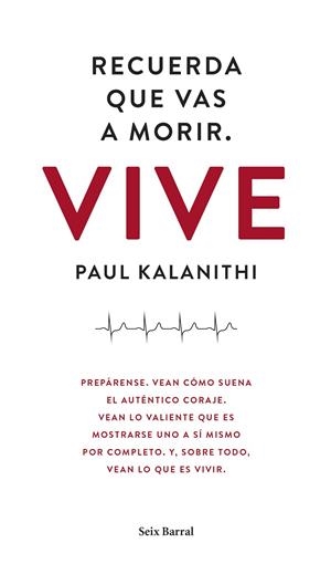 Recuerda que vas a morir. Vive | 9788432229497 | Paul Kalanithi | Llibres.cat | Llibreria online en català | La Impossible Llibreters Barcelona