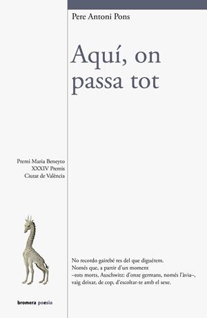 Aquí, on passa tot | 9788490267455 | Pons Tortella, Pere Antoni | Llibres.cat | Llibreria online en català | La Impossible Llibreters Barcelona
