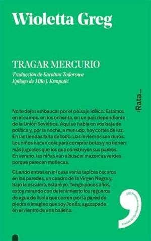 Tragar mercurio | 9788416738229 | Wioletta Greg | Llibres.cat | Llibreria online en català | La Impossible Llibreters Barcelona