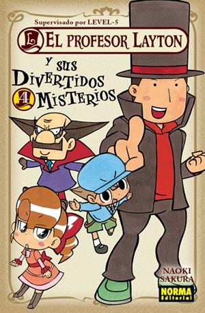 EL PROFESOR LAYTON Y SUS DIVERTIDOS MISTERIOS 4 | 9788467914511 | Sakura, Naoki | Llibres.cat | Llibreria online en català | La Impossible Llibreters Barcelona