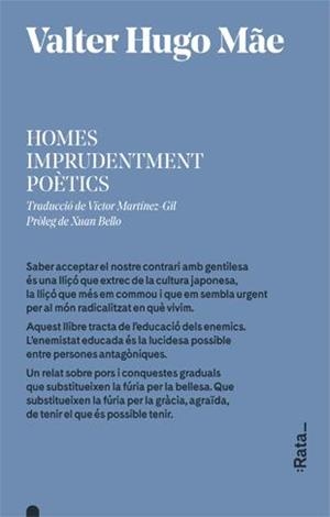 Homes imprudentment poètics | 9788416738380 | Valter Hugo Mãe | Llibres.cat | Llibreria online en català | La Impossible Llibreters Barcelona