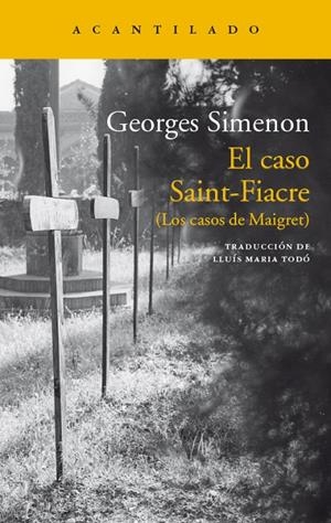 El caso Saint-Fiacre | 9788417346133 | Simenon, Georges | Llibres.cat | Llibreria online en català | La Impossible Llibreters Barcelona